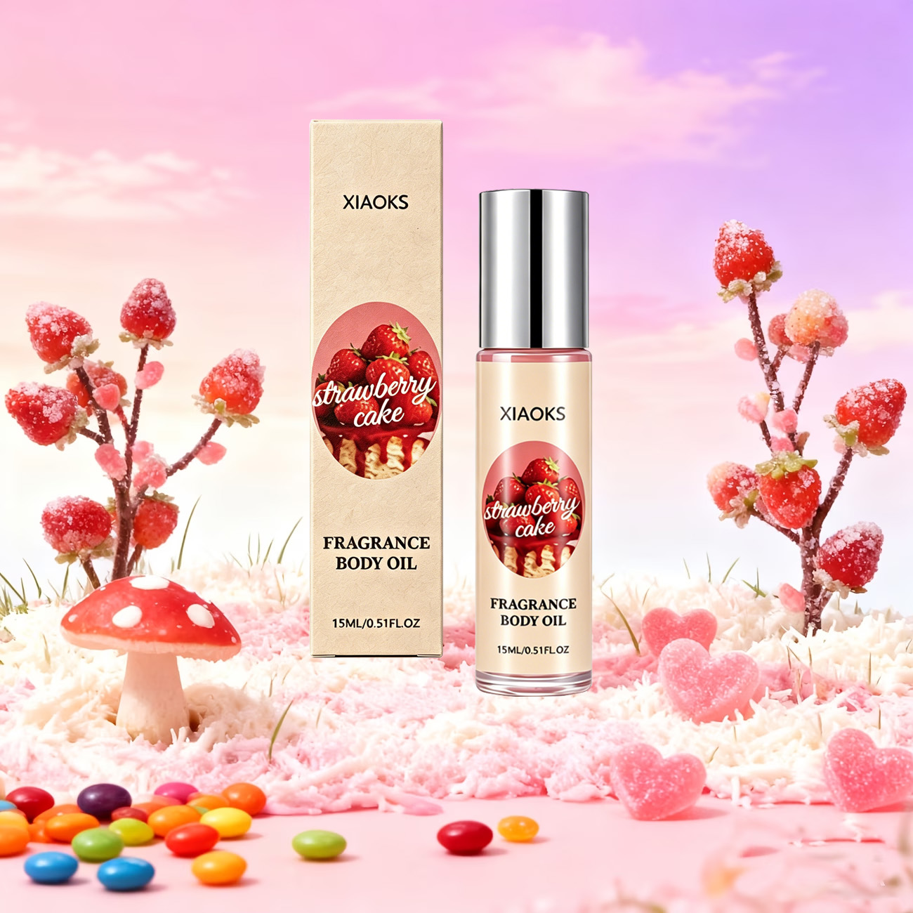 1 Şişe Çilekli Kek Tatlı Roll- - Perfume Scent Fragrance incelemesi ve fiyatı