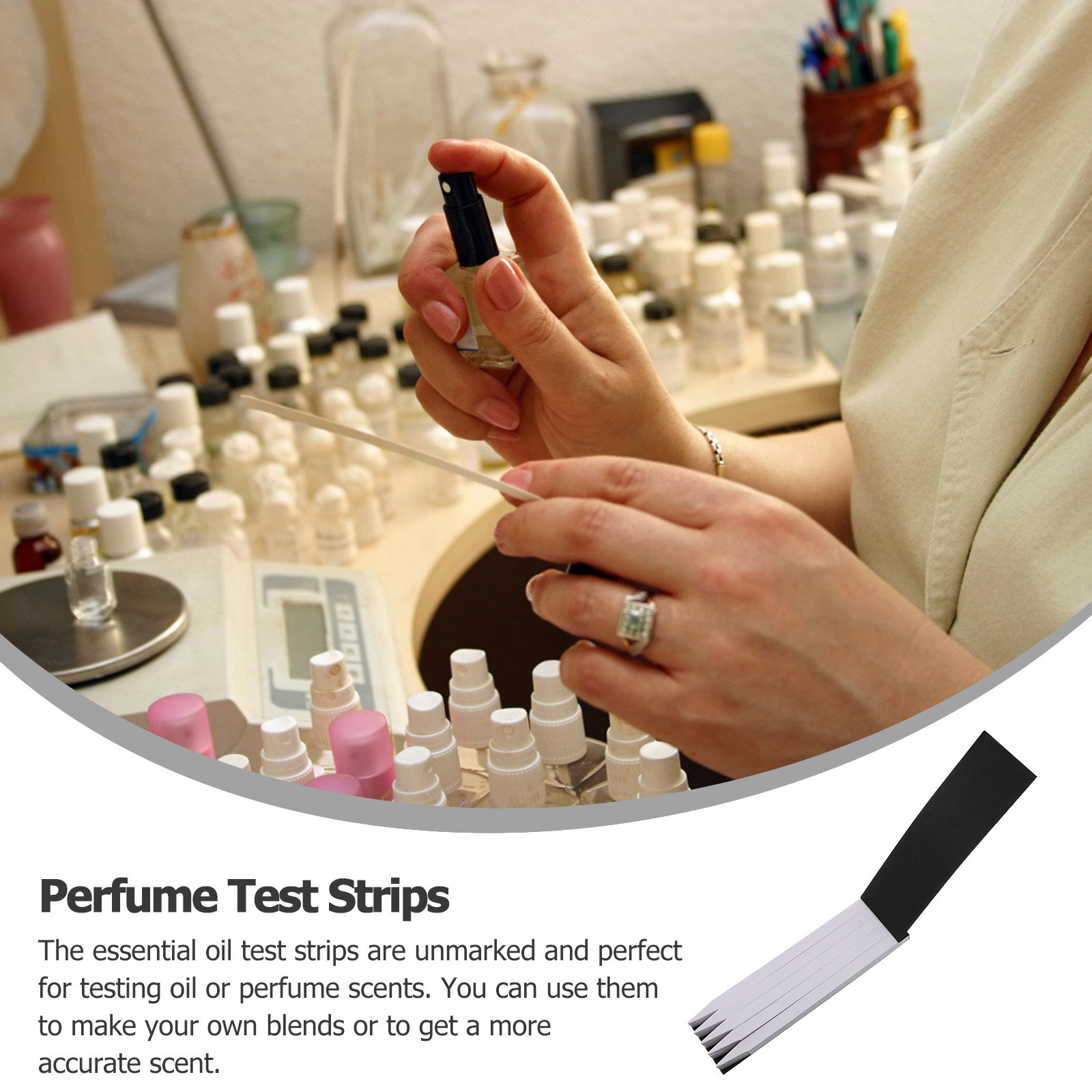 100 Adet Parfüm Test Şeritleri - Perfume Quality Fragrance Oils incelemesi ve fiyatı